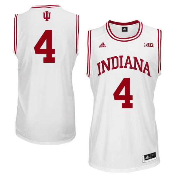 Men Indiana Hoosiers #4 Victor Oladipo College Basketball Jerseys Sale-White